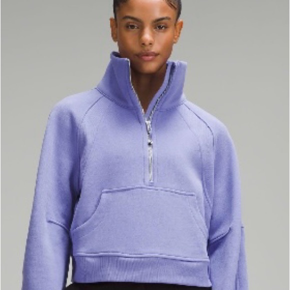 Lululemon Scuba 1/2 zip- Lavender, XS/S - Picture 1 of 1